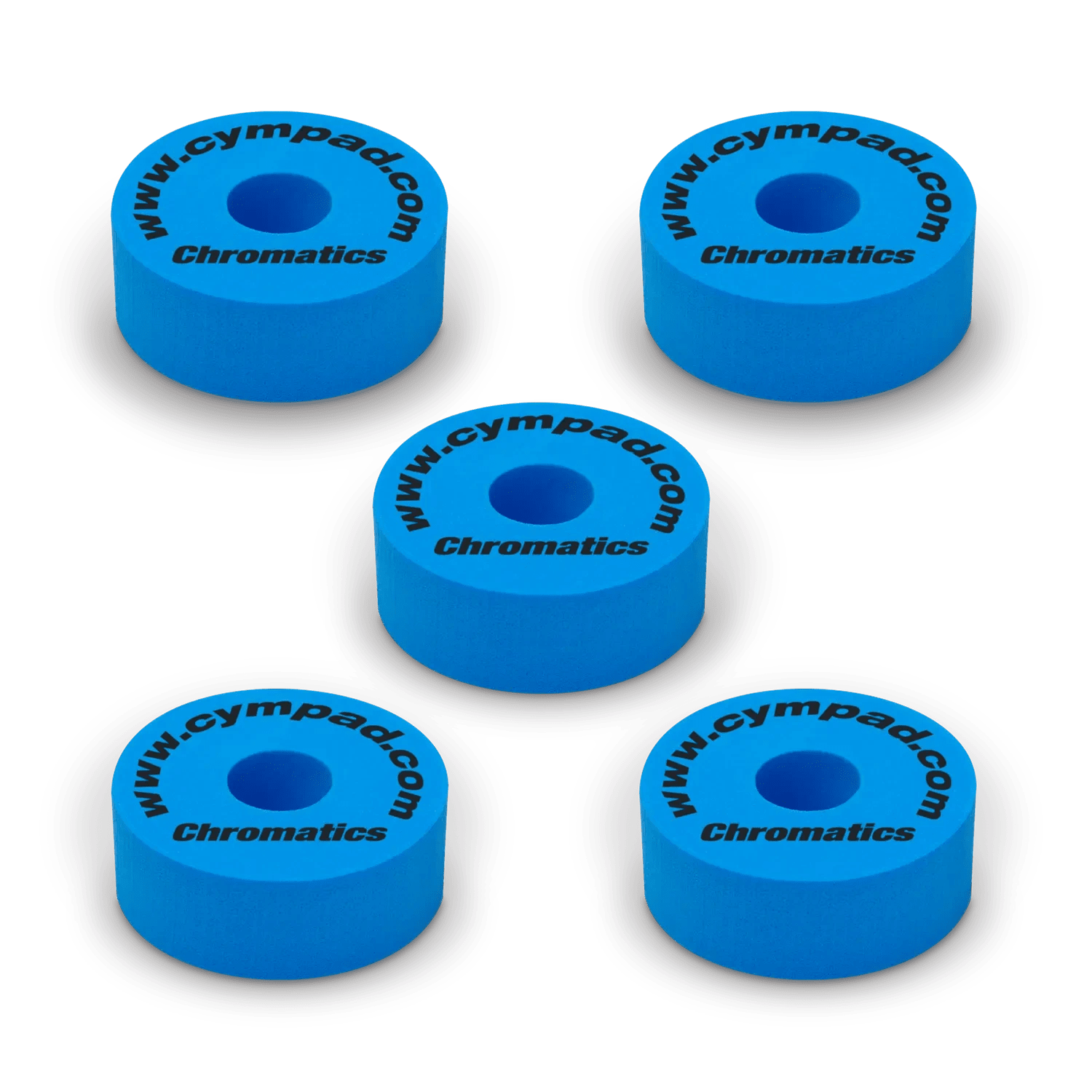 Cympad Chromatics Blue Cymbal Pad Set – Drum Accessories display picture 1