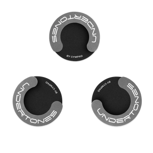 Cympad Undertones Floor Tom Leg Pads, designed to reduce vibration and provide enhanced stability. These high-quality pads improve grip and control, ensuring optimal performance and protection for your floor tom.