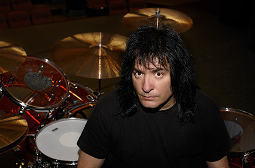 Bobby Rondinelli / Black Sabbath,Over the Rainbow, Rainbow, Quiet Riot, Blue Oyster Cult, clinician, The Encyclopedia Of Double Bass Drumming. 